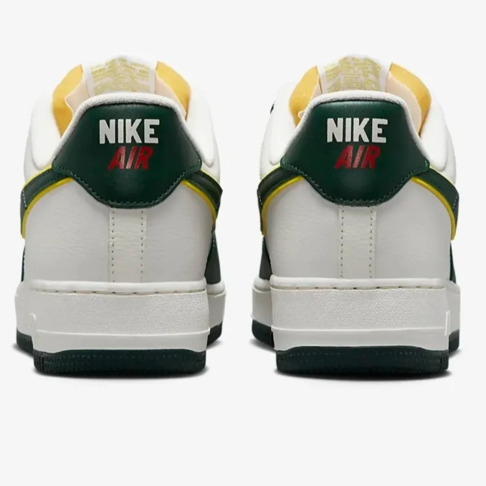 NIKE AIR FORCE 1 '07 LV8 LOW 💚NOBEL GREEN💚PURE CLASSICLOOK - Picture 1 of 9